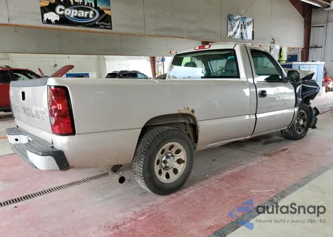2007 Chevrolet Silverado C1500 Classic из США, поврежденный, VIN 1GCEC14X77Z640688
